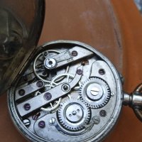 Сребърен джобен часовник Charles Locle, снимка 17 - Антикварни и старинни предмети - 41435026