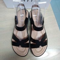 Намаление - Дамски сандали м. 20 черни, снимка 2 - Сандали - 41470748