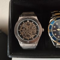 Нови мъжки часовници Rolex и Hublot , снимка 5 - Мъжки - 44237041