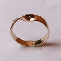 Златен пръстен, снимка 2 - Пръстени - 40752425