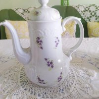 Баварски чайник с бароков релеф, снимка 5 - Сервизи - 41522597