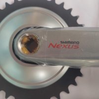 Продавам колела внос от Германия НОВИ алуминиеви курбели SHIMANO NEXUS FC-C 6000, снимка 2 - Части за велосипеди - 42725281