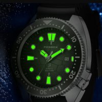 2023 FOXBOX спортен кварцов часовник,водоустойчив,подвижен безел, дата , снимка 5 - Мъжки - 41066639