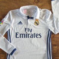 adidas Real Madrid 16/17 - страхотна юношеска блуза, снимка 3 - Детски анцузи и суичери - 41926647