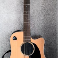 Ел.-акустична 12-струнна китара Takamine G Series с колан и куфар , снимка 1 - Китари - 44439263