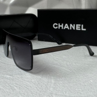 CH дамски слънчеви очила маска с лого, снимка 9 - Слънчеви и диоптрични очила - 44700986