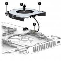НОВ Вентилатор за HP Elitebook 820 720 725 G1 G2 780895-001 730547-001 ProBook 650 G1 KSB0405HBA02, снимка 6 - Лаптоп аксесоари - 39489051
