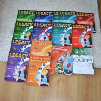 Учебници LEGACY A1, A2, B1, B 1.1, B2, B 2.1 + Exam booster for B2 и Language booster, снимка 1 - Учебници, учебни тетрадки - 43379336