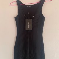 Черна рокля XXS, снимка 5 - Рокли - 39943700
