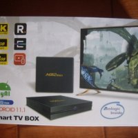 Android TV BOX MX Q PRO 4K с голяма памет, снимка 3 - Приемници и антени - 31899970