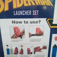 Ръкавица на Спайдърмен,изстрелваща паяжина., снимка 3 - Образователни игри - 38222060
