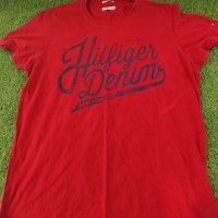 Мъжка тениска Tommy Hilfiger denim XL, снимка 1 - Тениски - 41887416