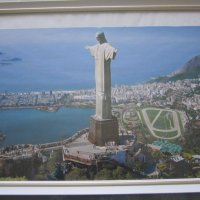 Картина на статуята на Исус Христос в Рио де Жанейро, снимка 1 - Картини - 40973398