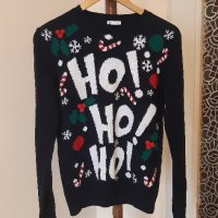 Дамски коледен пуловер, снимка 3 - Блузи с дълъг ръкав и пуловери - 35879582