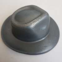 Стара сувенирна метална каубойска шапка, снимка 6 - Антикварни и старинни предмети - 41792067