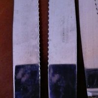 Комплект ножове с бакелитови дръжки, снимка 4 - Прибори за хранене, готвене и сервиране - 34213441