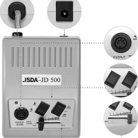 Професионална електрическа пила за маникюр и педикюр Neonail JSDA JD 500, снимка 3 - Продукти за маникюр - 44821540