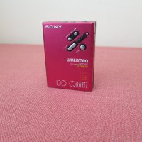 Sony walkman quartz WM-DD3 Red,1989г, снимка 2 - Радиокасетофони, транзистори - 41444996