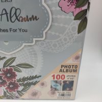 Албум за снимки 100броя цветя , снимка 3 - Декорация за дома - 41794946