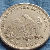 Монета 1 долар 1872г. САЩ РЕПЛИКА на Американския сребърен долар за КОЛЕКЦИЯ 30047, снимка 1 - Нумизматика и бонистика - 42702858