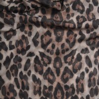 Прозрачна Блуза Леопардов Принт, снимка 3 - Блузи с дълъг ръкав и пуловери - 39299271