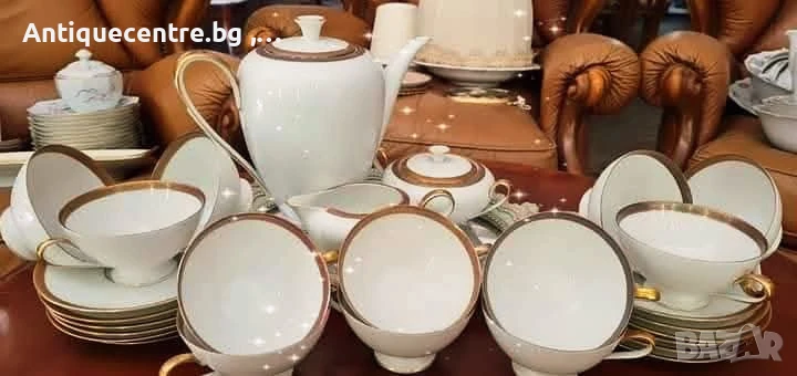 BAVARIA ,TIRSCHENREUTH GERMANY  - сервиз за кафе / чай за 12 души ., снимка 1