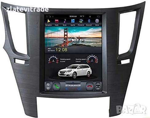 Subaru Outback Legacy 2009-2014 вертикална Андроид навигация, 9599, снимка 1