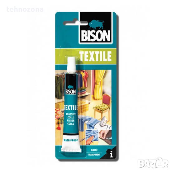 Лепило за текстил, течен конец, туба Bison Textile ® 25 мл  блистер, снимка 1