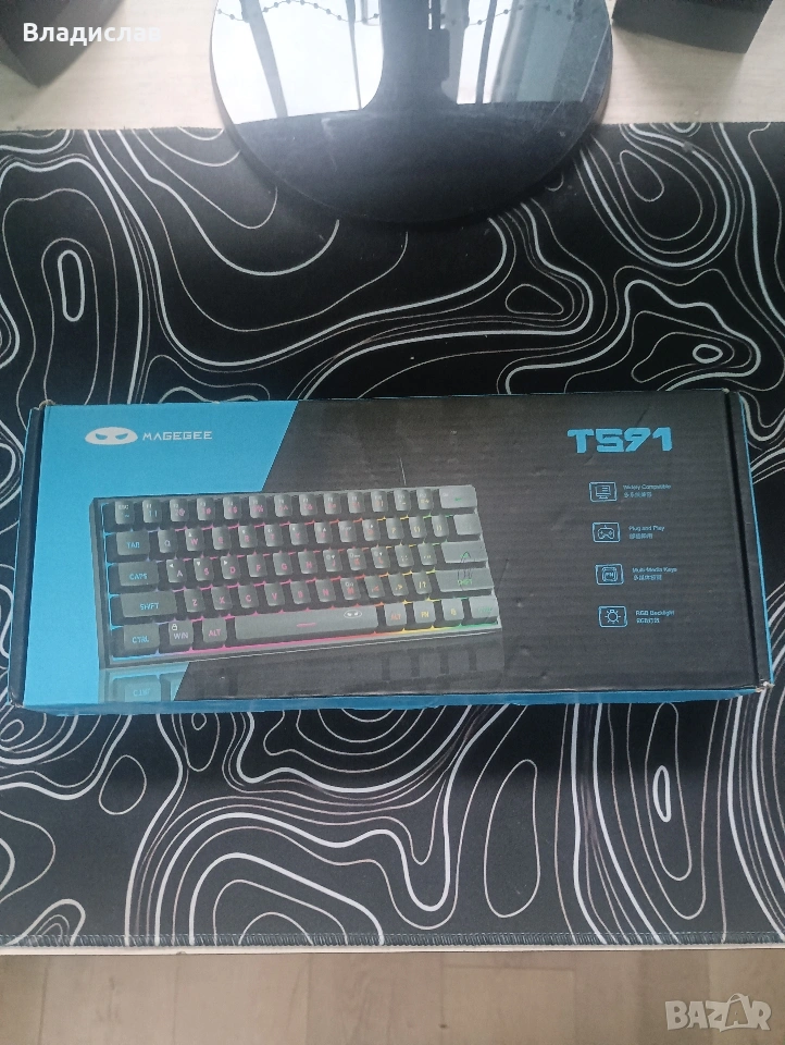 Геймърска клавиатура MageGee TS91 , снимка 1