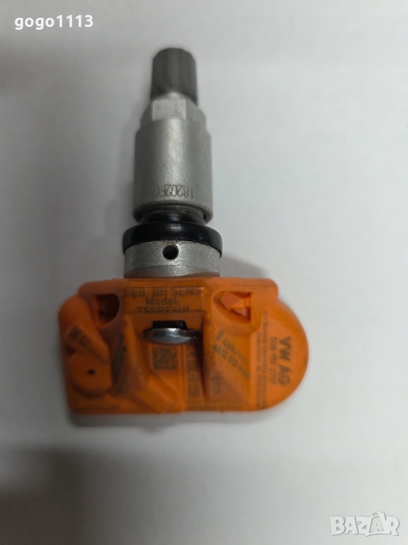 Оригинални вентили с датчици за налягане на гуми Volkswagen - 4 бр., снимка 1