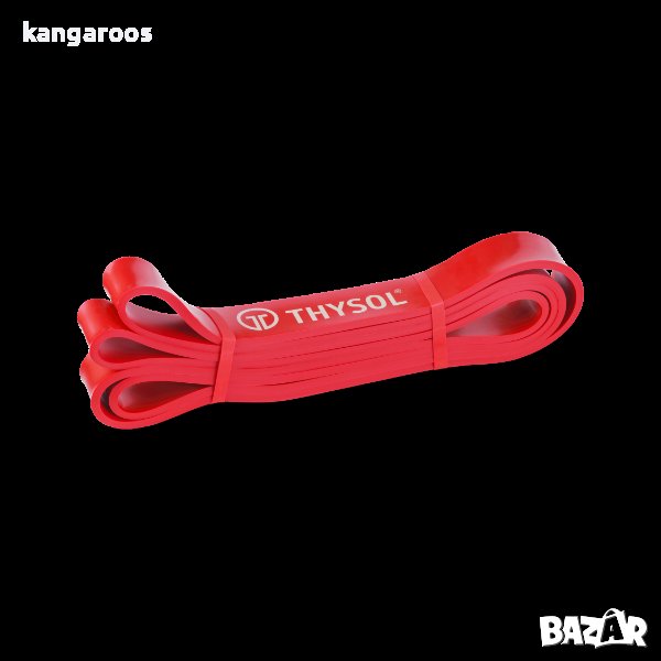 Тренировъчен ластик, лента за упражнения, Power Band Red 7-30 кг, снимка 1