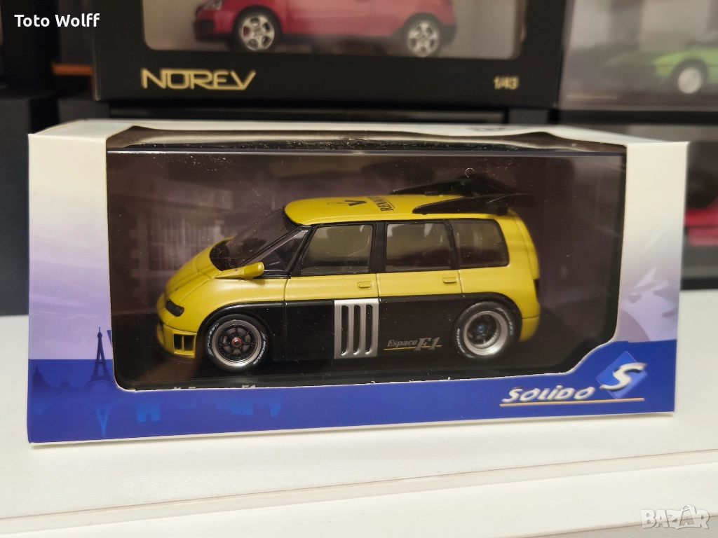 Renault Espace F1 V10 '1994 - Solido - 1/43, снимка 1