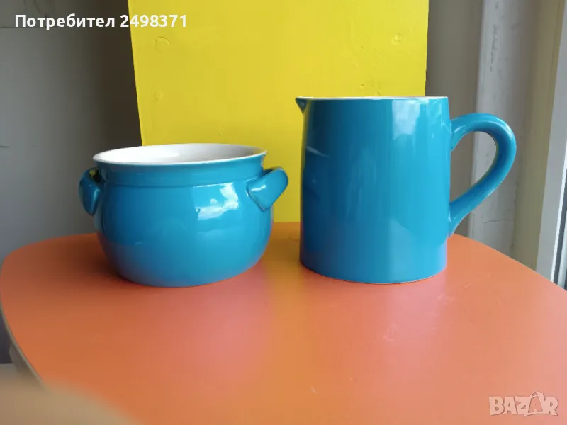 Керамични КУПИЧКИ, каничка, снимка 1