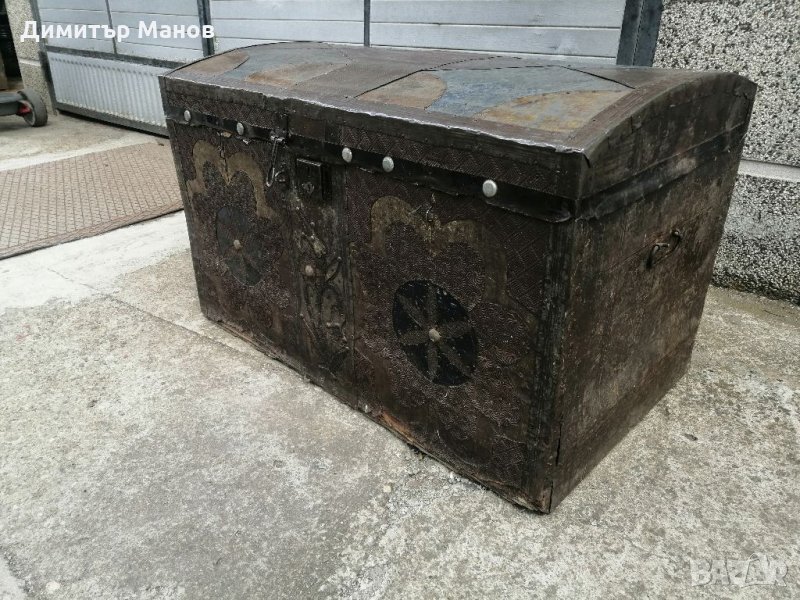Старинен сандък, 2бр, снимка 1