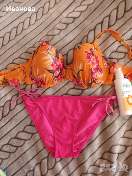 Лот бански и слънцезащита, с подарък втори бански, снимка 1