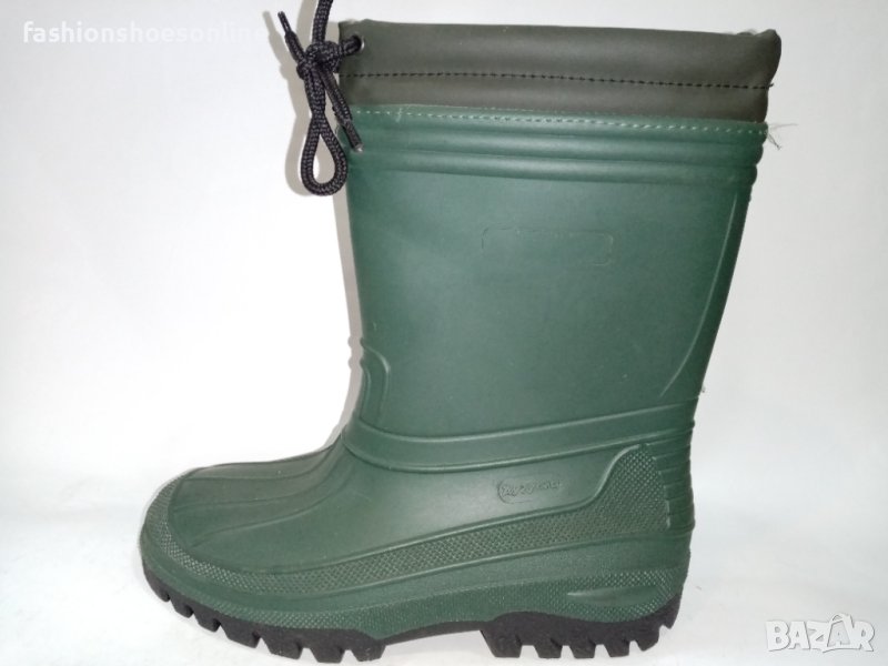 Мъжки гумени ботуши, непромукаеми с топла вата. Българско производство. , снимка 1