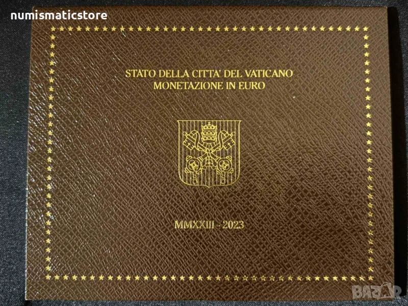 Ватикана 2023 г. - комплектен сет от 1 цент до 2 евро BU, снимка 1