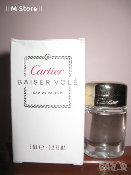 Cartier Baiser Volé оригинален мини дамски парфюм 6 мл, снимка 1