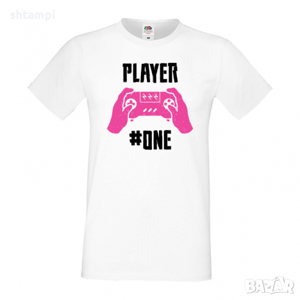 Мъжка тениска Player One ver2, снимка 1