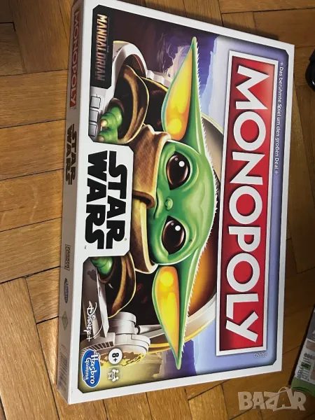 STAR WARS MANDALORIAN BABY YODA MONOPOLY детска игра на немски език монополи , снимка 1