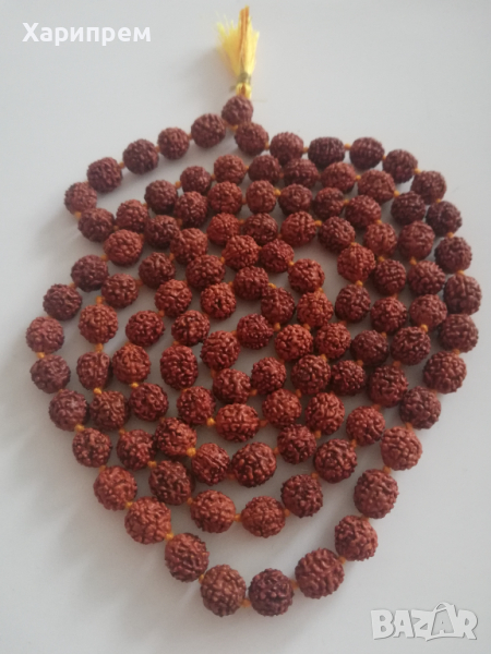 Рудракша мали със 108 зърна, снимка 1
