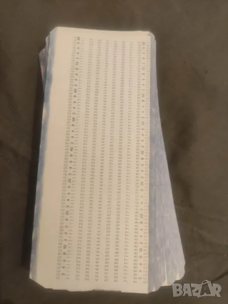 Продавам перфокарти, снимка 1