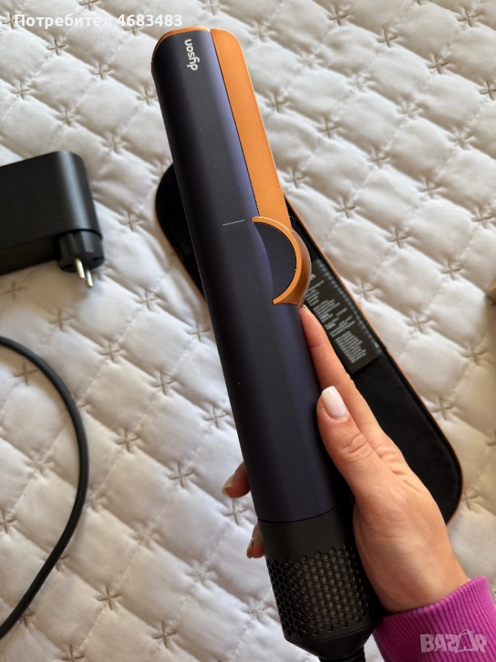 Преса за коса DYSON НТ01 airstrait BCO/DBU 408215-01, снимка 1