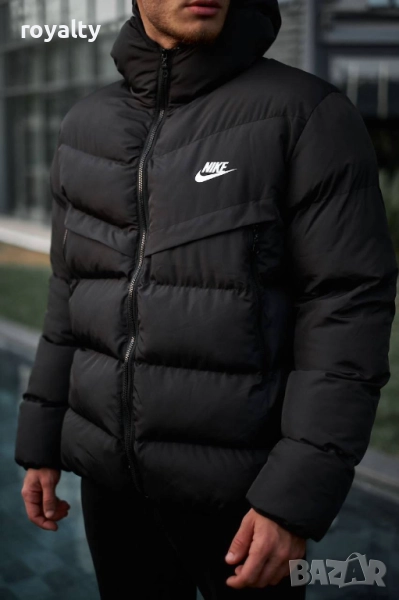 Nike мъжко черно зимно яке , снимка 1