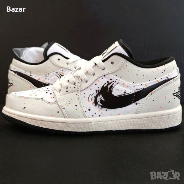Nike Air Jordan 1 Low Paint Splash Colors Нови Оригинални Обувки Размер 40 Номер 25см Маратонки , снимка 1