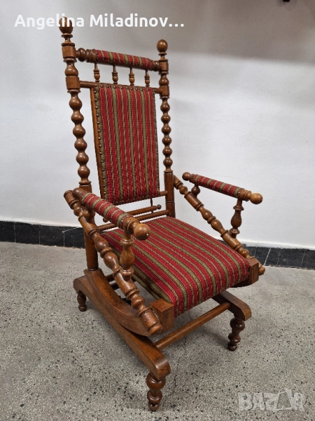 Люлеещ стол дъб масив , снимка 1