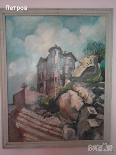 картина масло фазер 63/53 Пловдив, снимка 1