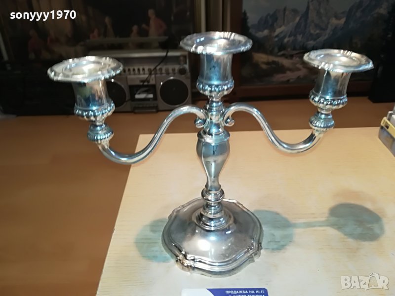 МАСИВЕН СВЕЩНИК ОТ ГЕРМАНИЯ 0104231129L, снимка 1