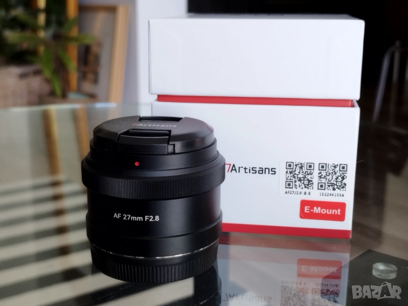 Обектив за Sony 7artisans AF 27mm F2.8 с автофокус, снимка 1