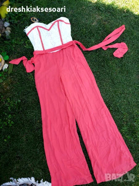 Последни два броя гащеризон с дантела, снимка 1